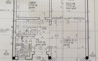 Casa 5 camere 119 mp utili, garaj si curte, strada privata, Campului - Schiță 15