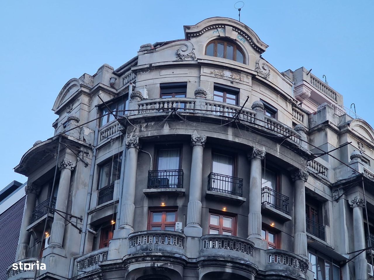 Apartament 2 camere Calea Victoriei, 60 mp, centrală proprie, 5 balcoane - Poză 14