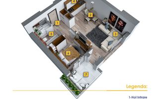 STUDIO Floreasca Residence - IDEAL INVESTITIE - Poză 9