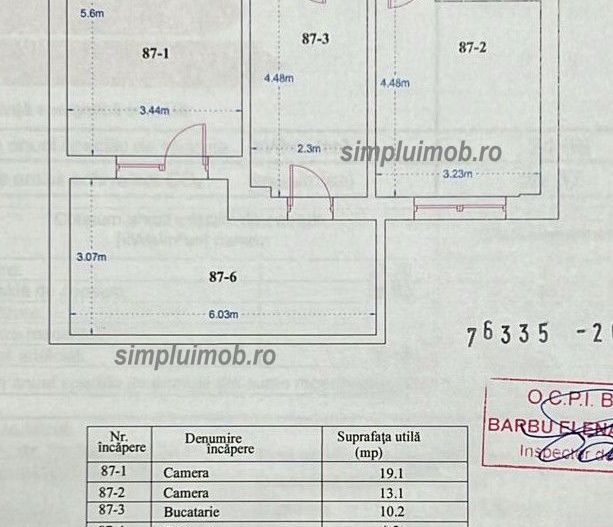 Titan 2 Camere Bloc Nou Terasa Parcare - Poză 14