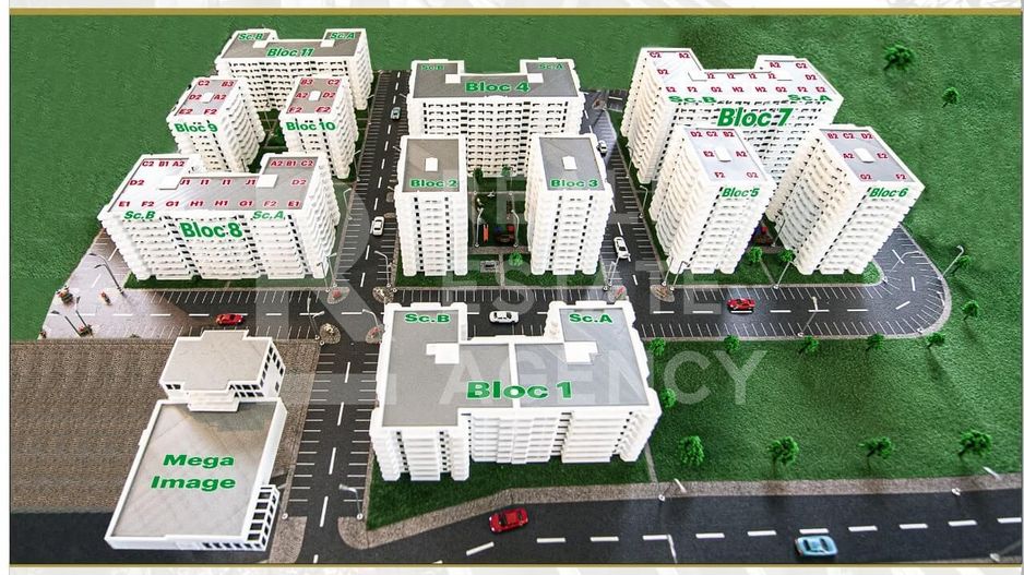 Apartament cu 2 camere, de tip D2 - Royal Town Copou - Poză 2