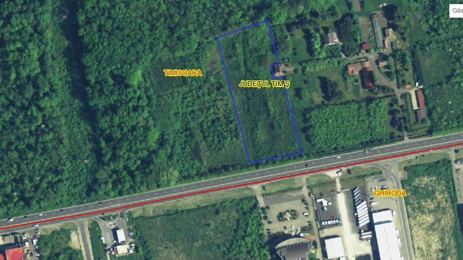 Calea Lugojului vis-a-vis de Hotel Arta | Teren 10750 mp | Toate Utilitatile - Poză 1