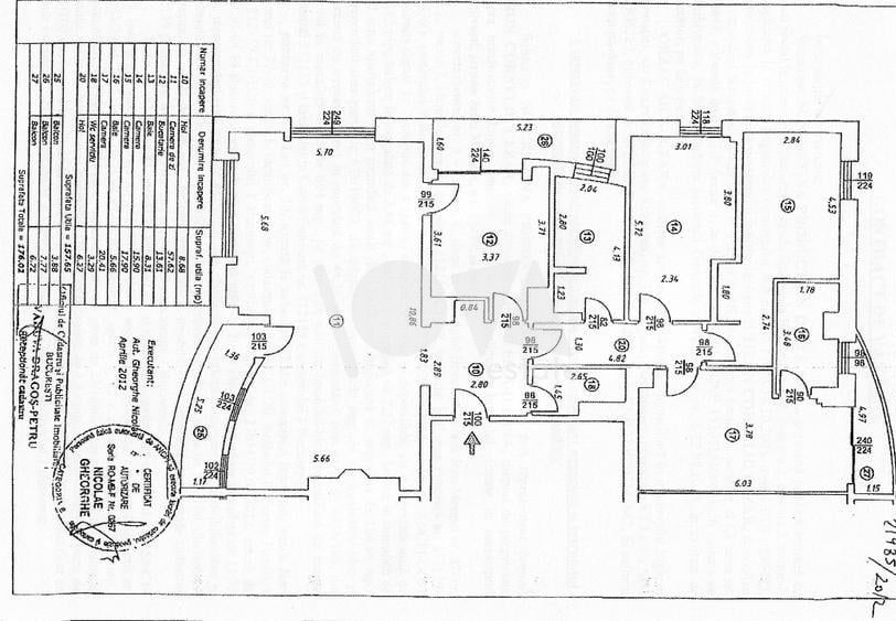 De vânzare: apartament 4 camere + parcare - Primăverii - Jean Monnet. - Poză 14