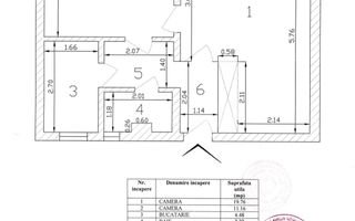 APARTAMENT 2 CAMERE -SALA PALATULUI - Poză 26