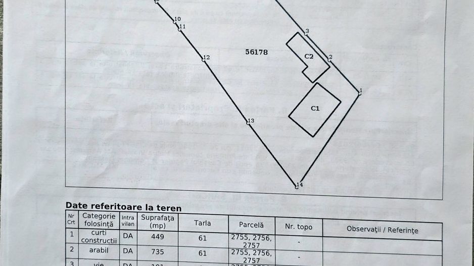 Teren intravilan Moara Vlasiei - Poză 3