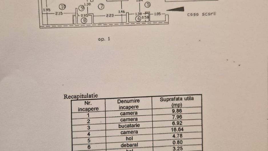 Apartament cu 3 camere, decomandate, etaj 4, zona FILATURII; - Poză 7