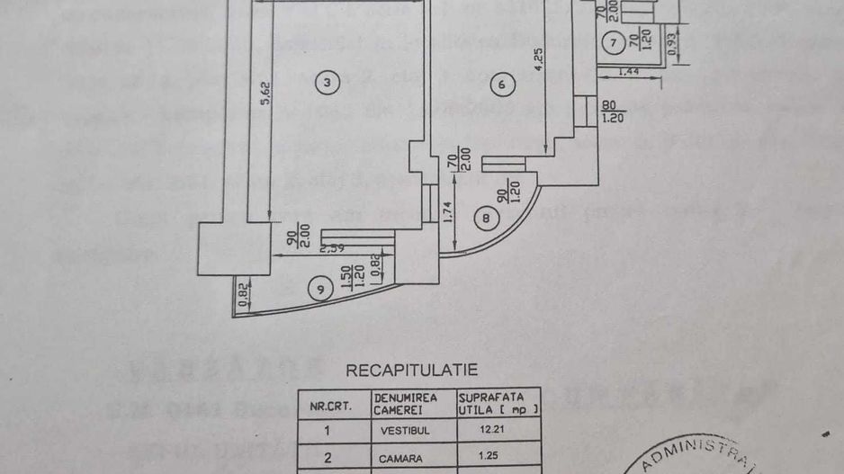 Apartament Octavian Goga / Biblioteca Națională - Poză 8