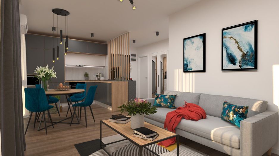 Buziasului-Ciarda Rosie | 3 camere | 2 bai | Curte proprie | Prima inchiriere - Poză 2