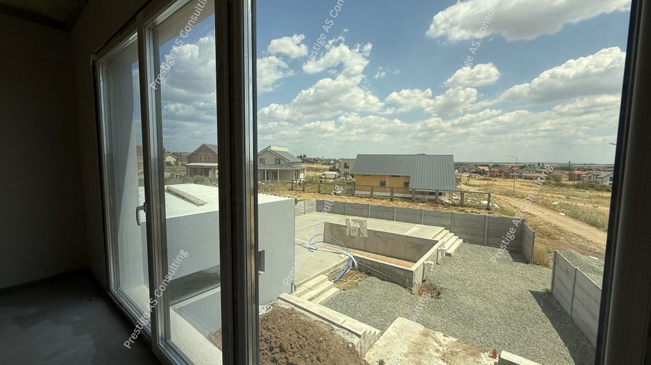 Vila moderna cu structura metalica, tehnologie NZEB si piscina | Giarmata - Poză 21