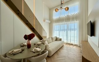 Penthouse 3 camere, 2 bai, finisat la alb, balcon (NCL-5A-Mi-ap.12) - Poză 2
