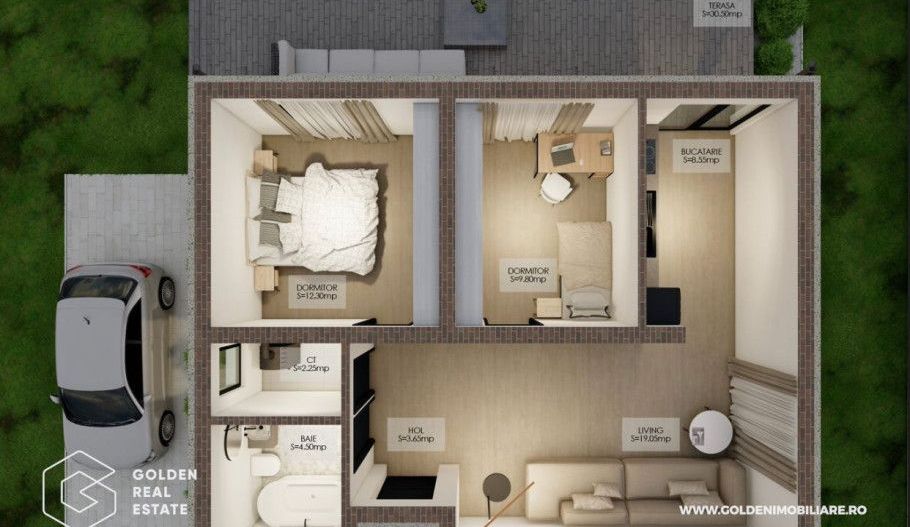 Casa GALATEA, 350 mp teren, Cartierul ATHENA, comision 0% - Poză 6