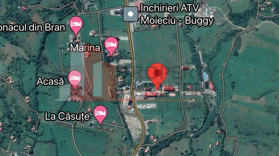 Teren la intrarea in Bran la strada principala - Poză 4