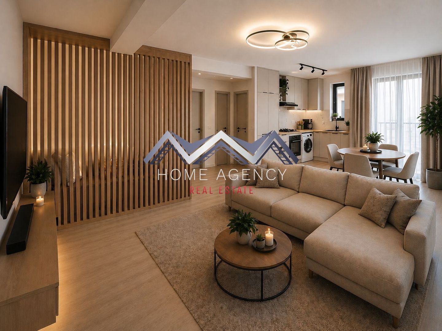 Apartament 3 camere Otopeni central | bloc nou, parcare, comision 0 - Poză 1