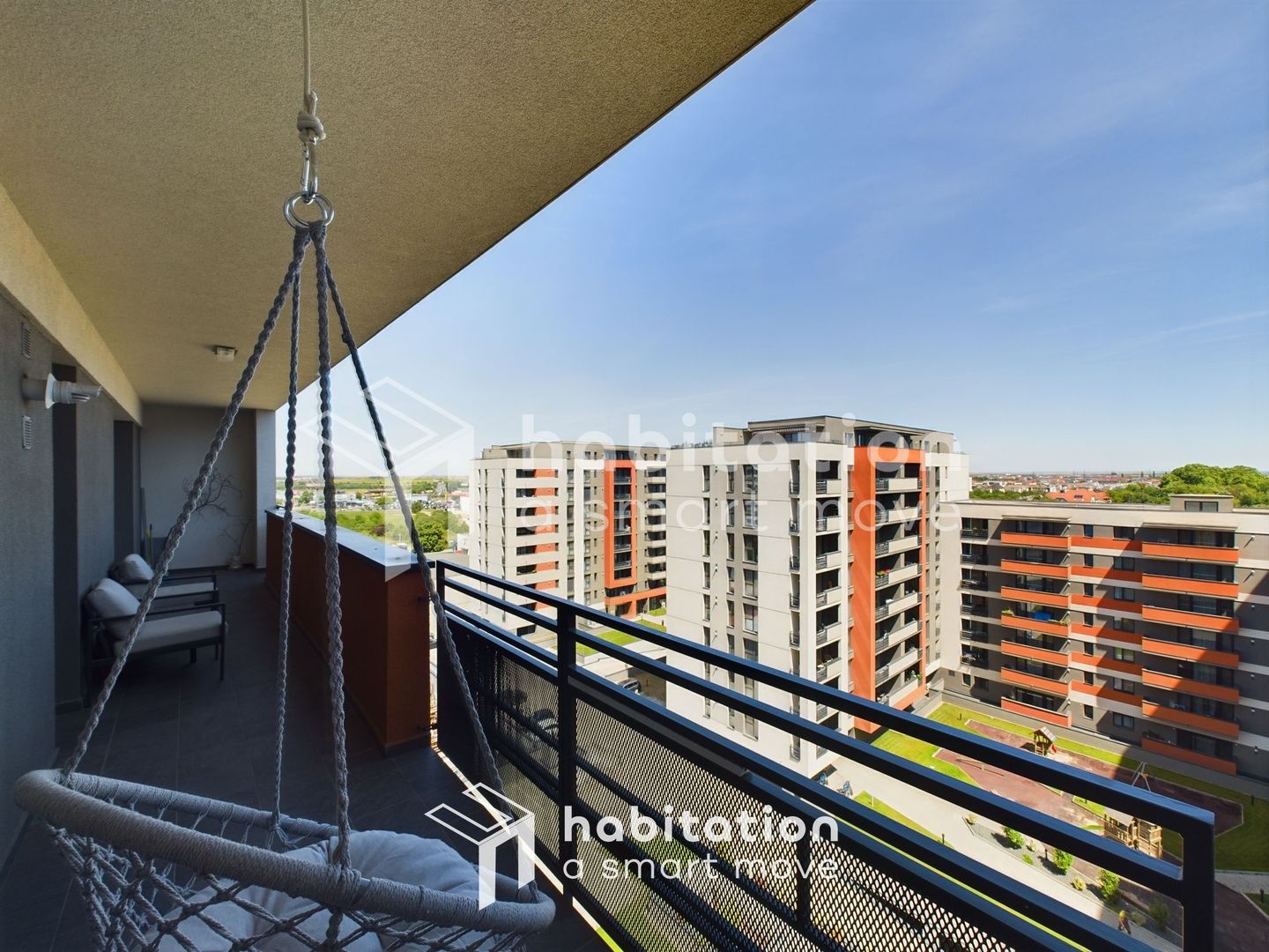 Penthouse 3 camere, elegant amenajat, vedere panoramica, complex Iris Armoniei - Poză 20