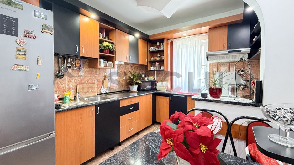 2 camere, 2 balcoane, zona Big Manastur - Poză 5