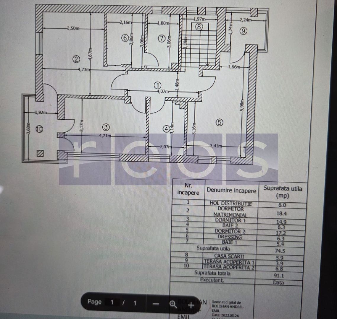 VANZARE 4 CAMERE | 550 MP TEREN | CORBEANCA - Poză 23