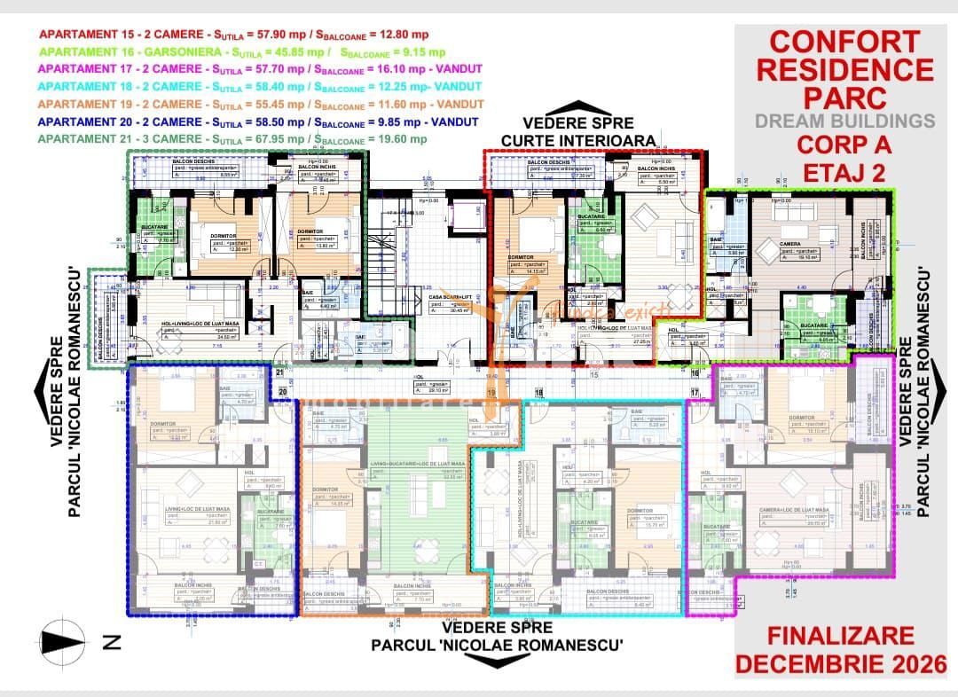 Confort Residence - Parc Romanescu - Poză 8
