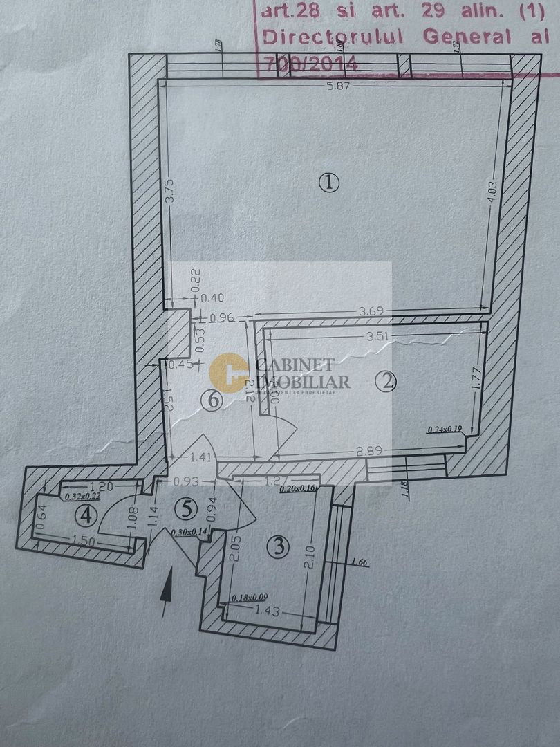 Studio I 41 mp I Calea Victoriei I Terasa - Poză 13