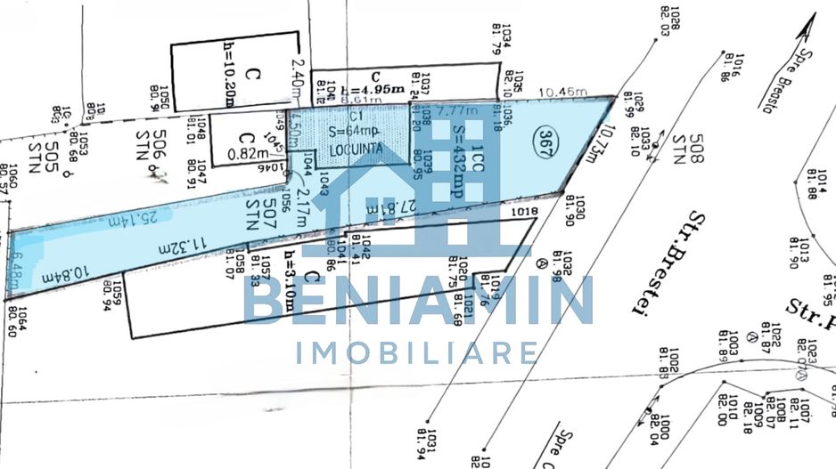Casa batraneasca cu teren 432mp-Brestei pe principala-Pozitie Buna - Schiță 5