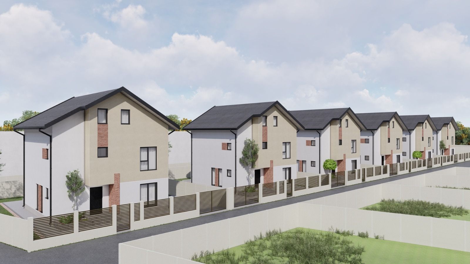 Vile individuale P+1+M – stil de viață modern, aproape de parc - Poză 4