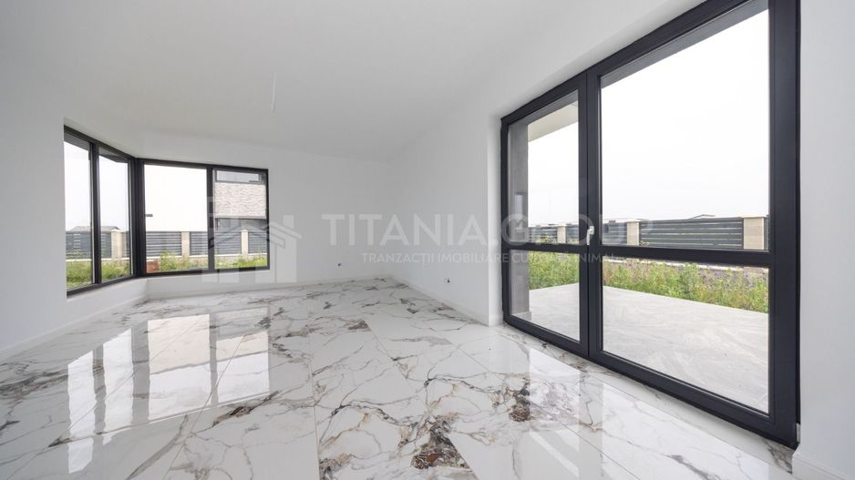 Casă individuală nouă , 4 camere, teren 519 mp, Sanpetru - Poză 2