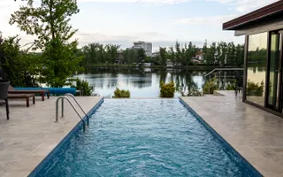 Vilă cu acces direct la lac | Piscină încălzită, sauna - Poză 13