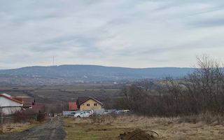 Teren intravilan 493 mp în Ciurea, Iași, vedere panoramică, apă și canalizare, ideal pentru casă - Poză 1