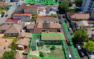 Teren 339 mp, orientare Sud | Deschidere 17,69 m | Str Dobrogei nr. 42