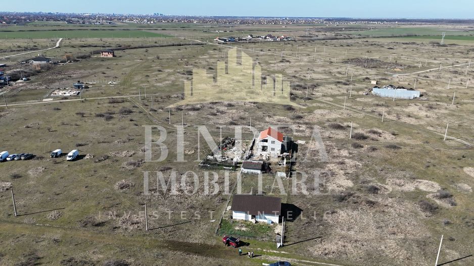 Teren intravilan Mosnita Noua 627mp+ constructie cadru metalic - Poză 3