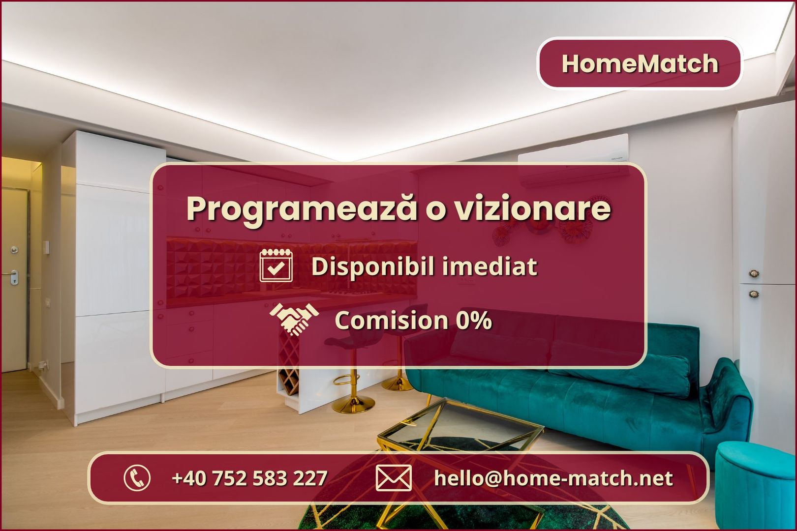 Cortina North || 2 camere || Piscină - Poză 15