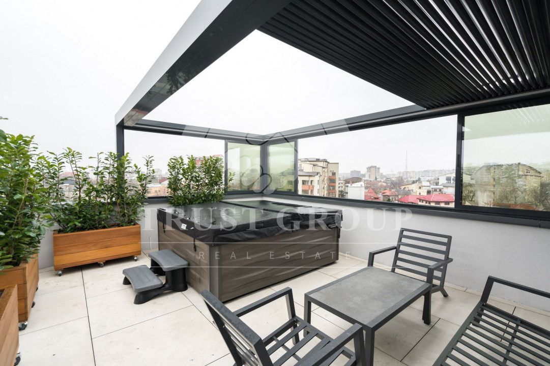 Triplex 4 camere Eminescu | Terasa | Jacuzi - Poză 26