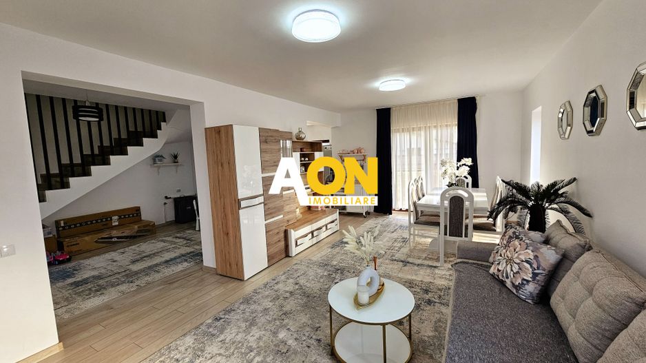 1/2 Duplex, 4 camere, mobilat, utilat, 230 mp, zona Lipoveni - Poză 1