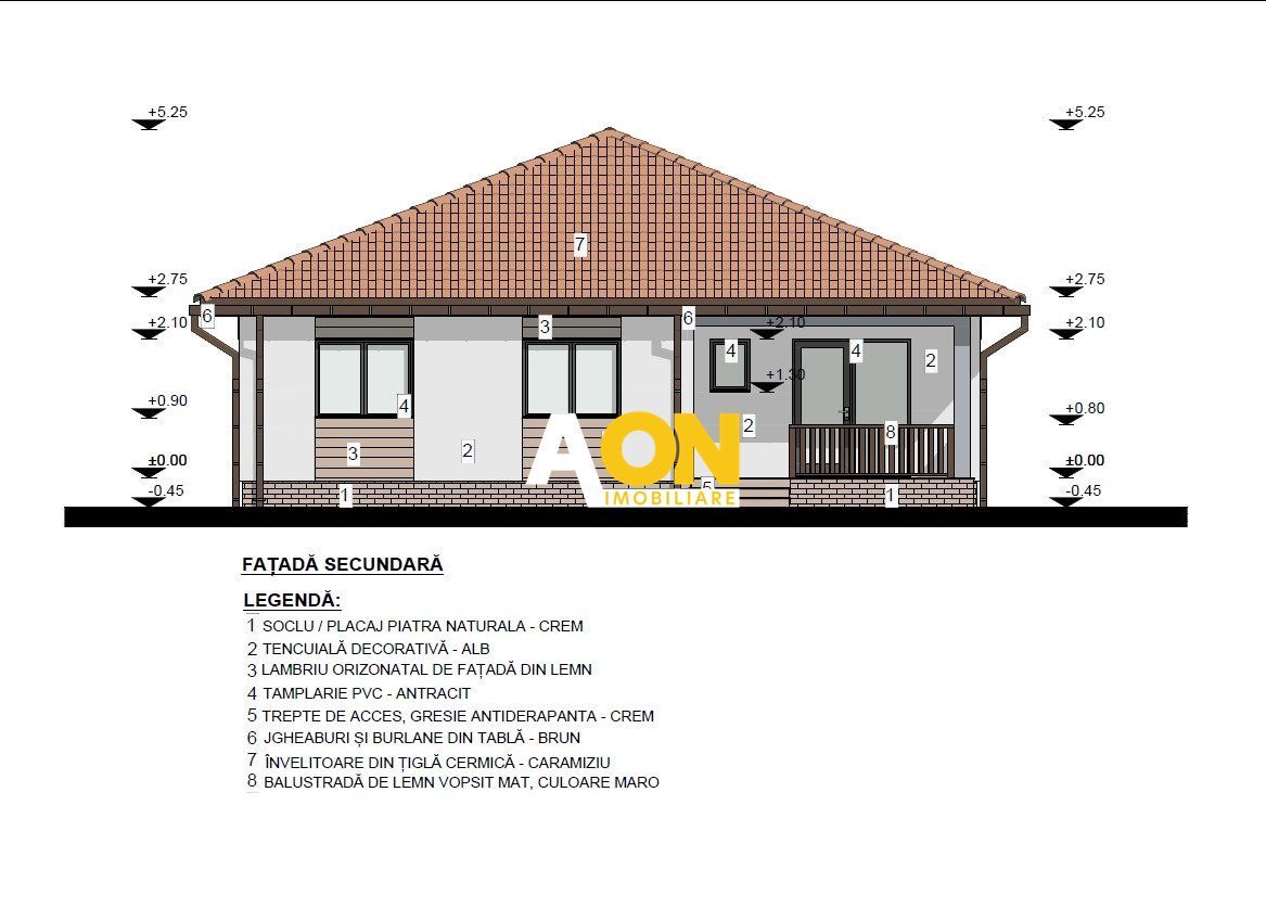Teren 600 mp, proiect casă 4 camere + autorizație și utilități, Ciugud - Poză 6