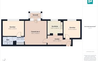 Apartament 3 camere,  D. Cantemir - Poză 7