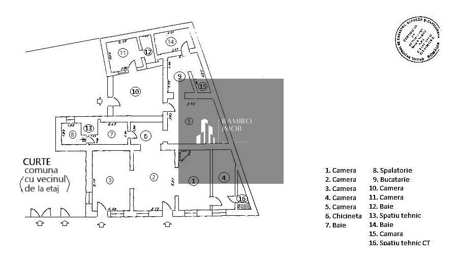 apartament- casa 146mp 7camere Bulevadul Marasesti -locuinta comercial - Poză 3