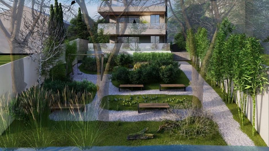 Apartament 3 camere cu gradina privata si vedere spre lac - Poză 3
