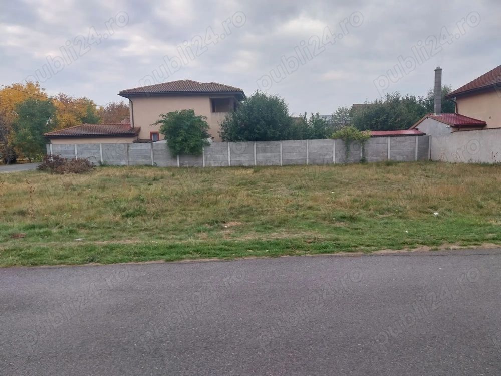 Giroc | 675 mp | Două fronturi | Asfalt | Utilități la stradă - Poză 1