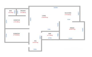 Penthouse superb LA CHEIE,Sibiu - Schiță 10