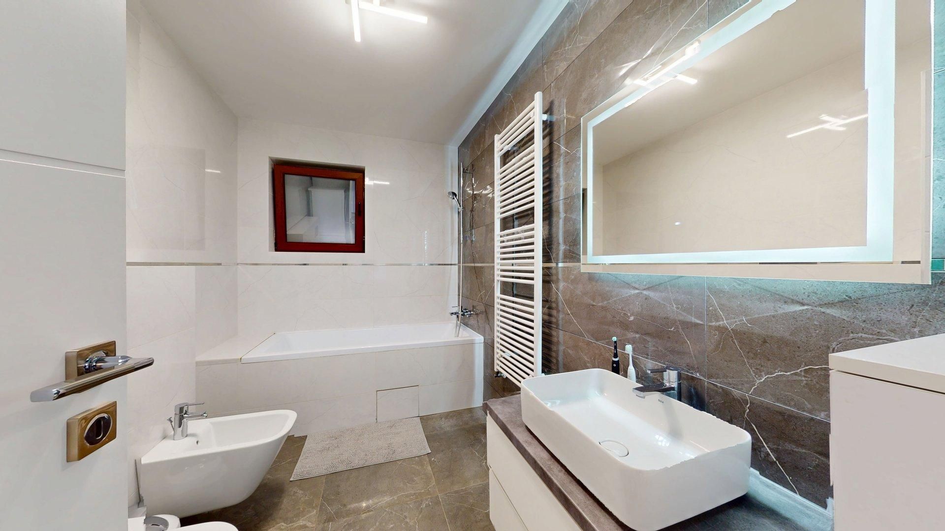 Apartament 3 camere, 77 mp + curte 32 mp, parter – Otopeni - Poză 21