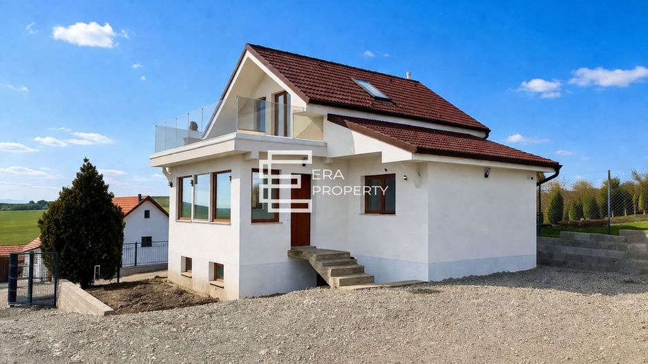 Casă la cheie în Șura Mare, cu priveliște superbă spre Sibiu și munți - Poză 3