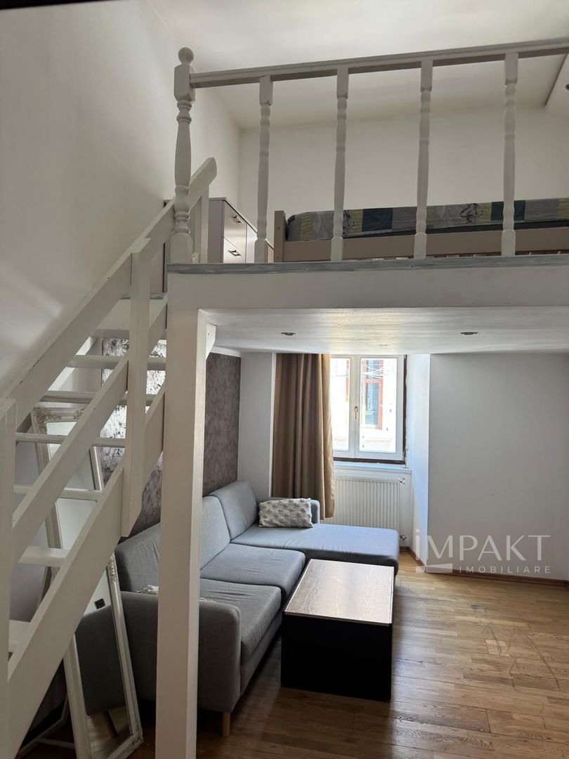 De închiriat: Apartament tip loft cu mezanin, 30 mp–Zona Ultracentral - Poză 3