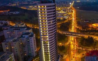 Penthouse 210mp, 5 camere, 4 terase, 3 bai,  West City Tower - Poză 1