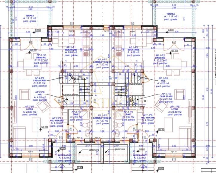 Duplex cu 4 camere despărțit prin camera tehnica | Mosnita Noua - Poză 14