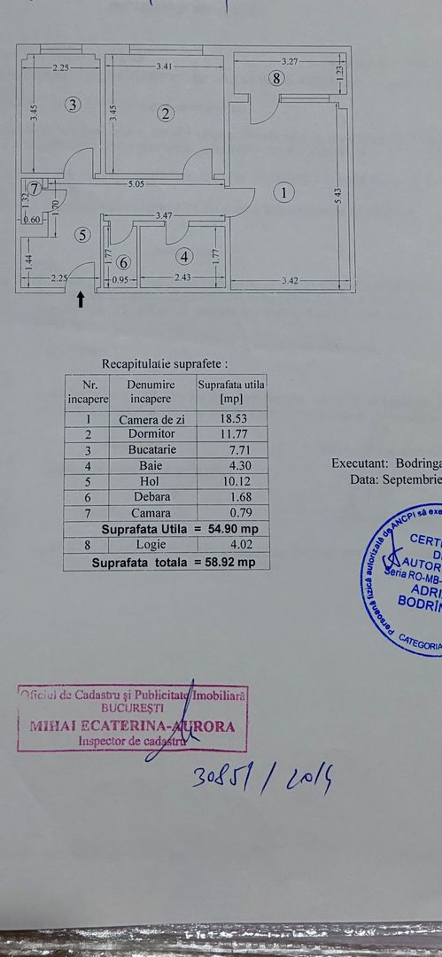 Apartament 2 camere Tineretului vis a vis de parc - Poză 15