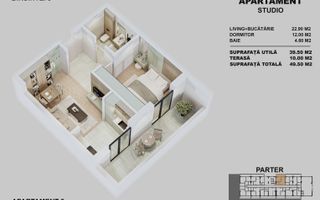 APARTAMENTE NOI CU CURTE PROPRIE | STR. BIRUINTEI I METROU - Poză 1