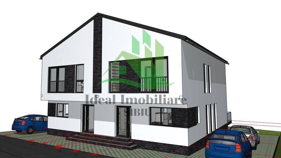 Duplex cu 4 camere si 250 mp curte, in Cartierul Arhitectilor - Poză 1