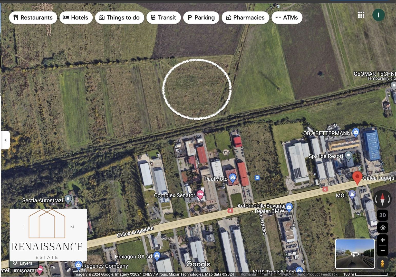 Calea Lugojului Senator | Teren Intravilan 5000mp | Deschidere 120ml - Poză 1