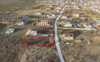 Teren 9,45 ari Ghidighici | 23 m fațadă | pentru construcții | 6 km de Chișinău - Poză 9