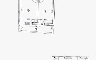 Casă ultracentrală, 4 camere + terasă, Piața Rosetti – Universitate - Schiță 8