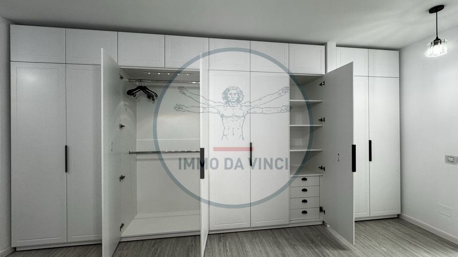 Prima inchiriere, mobilat utilat modern, 2 camere, terasa 12 m2, AC - Poză 7